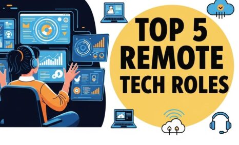 top 5 remote tech roles