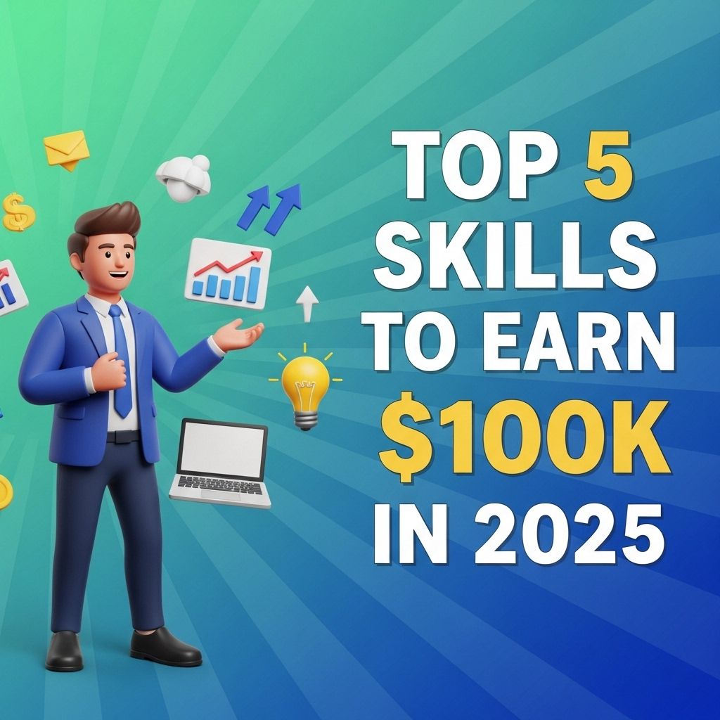 top 5 skills earn 100k 2025