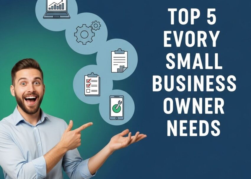 top 5 tools small business