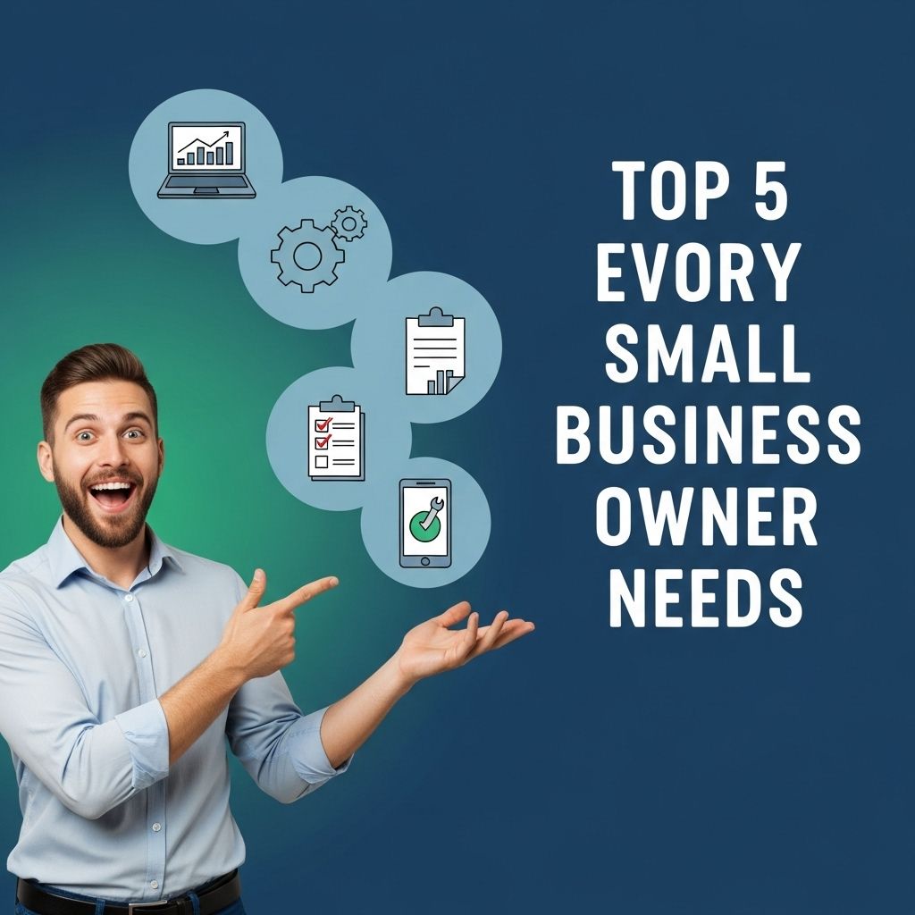top 5 tools small business