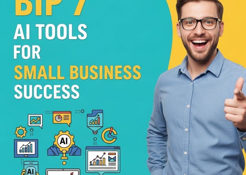 Top 7 AI Tools for Small Business Success top 7 ai tools small business