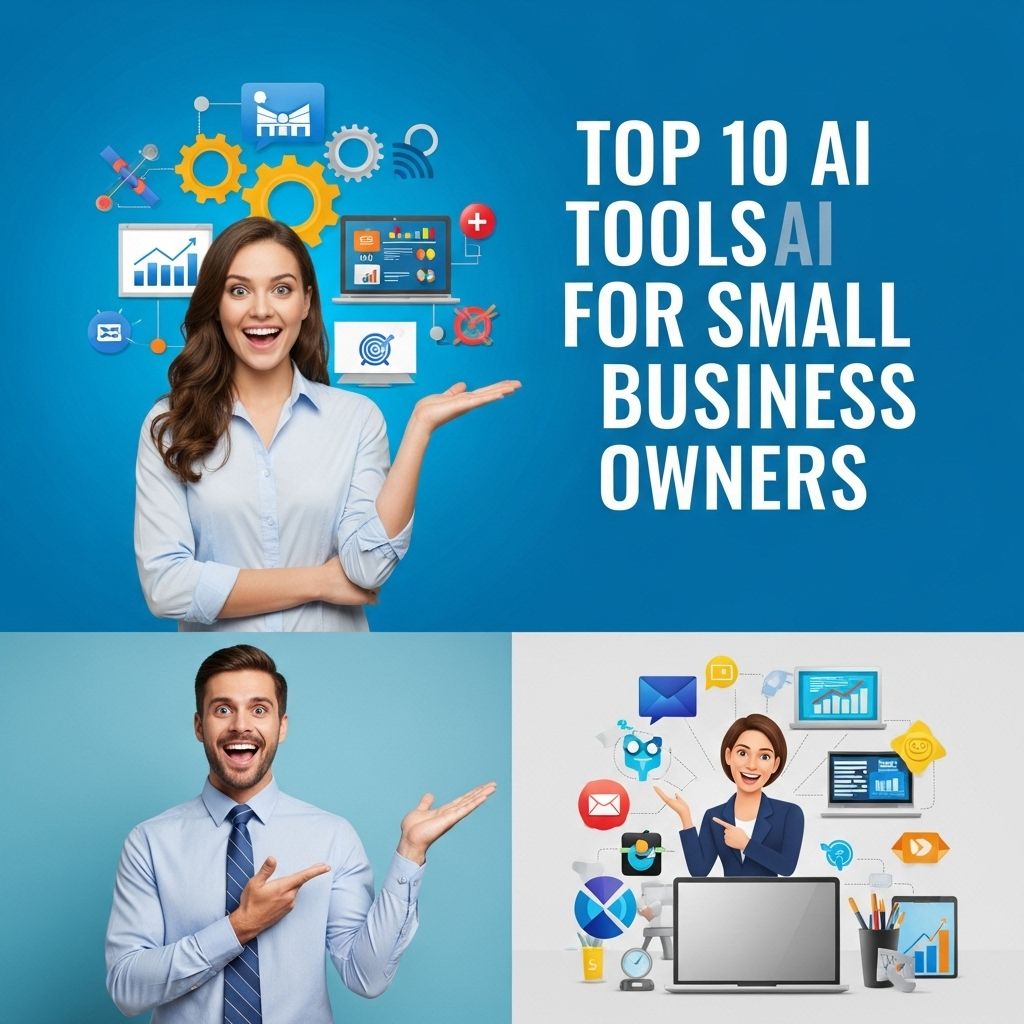 Top 10 AI Tools Every Small Business Owner Needs top ai tools small business