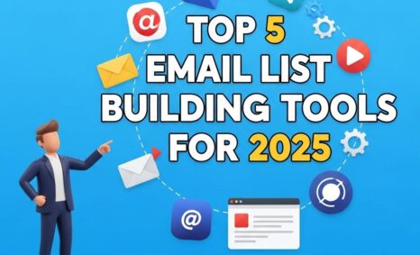 top email list building tools 2025