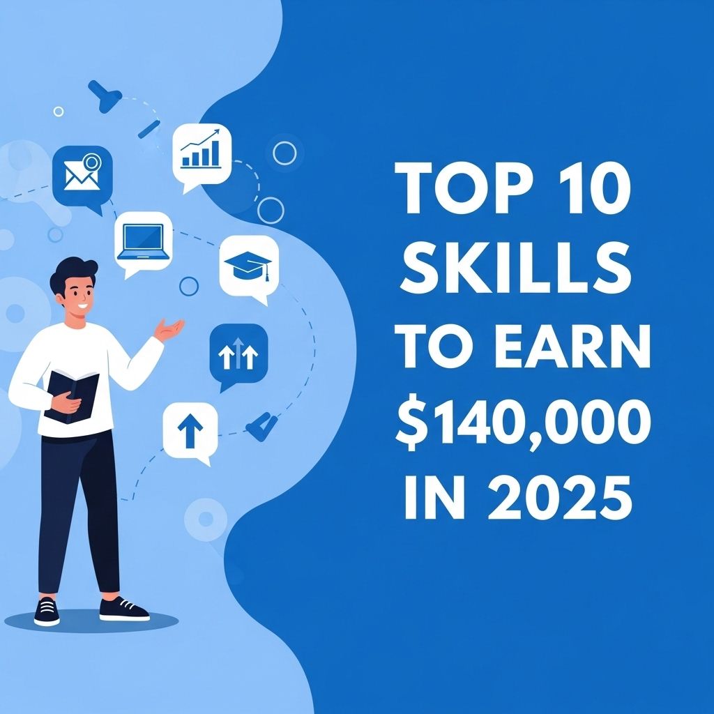 Top 10 Skills to Earn $100,000 by 2025 top skills earn 100k 2025