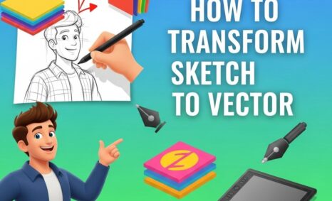 transform sketch to vector