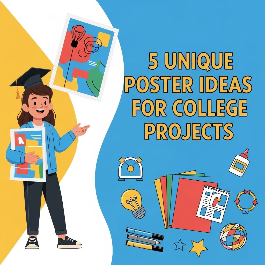 unique poster ideas college