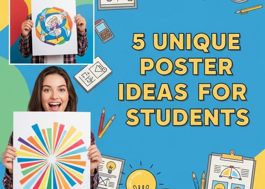 unique poster ideas students