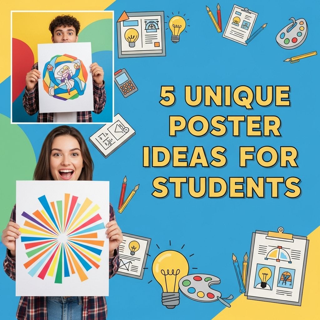 unique poster ideas students
