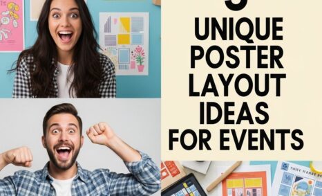 unique poster layout ideas