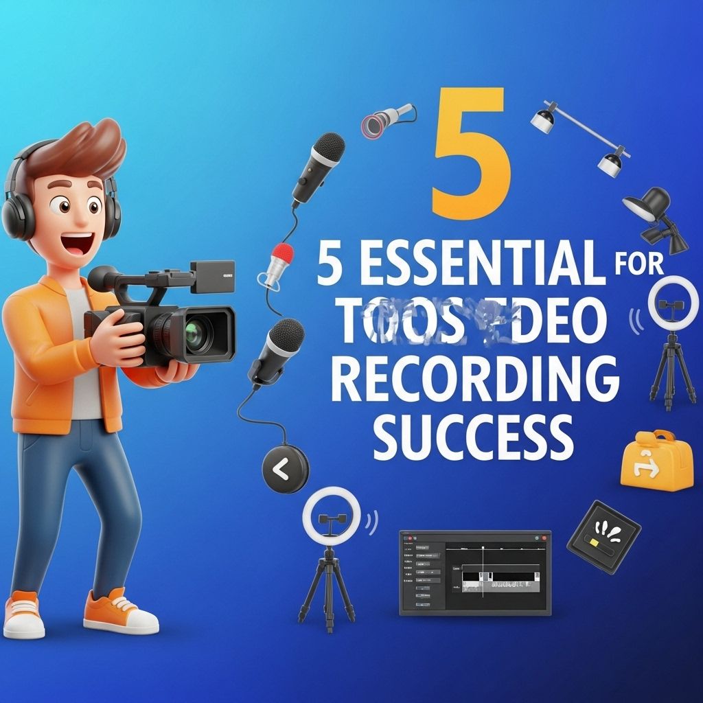 5 Essential Tools for Video Recording Success video recording tools