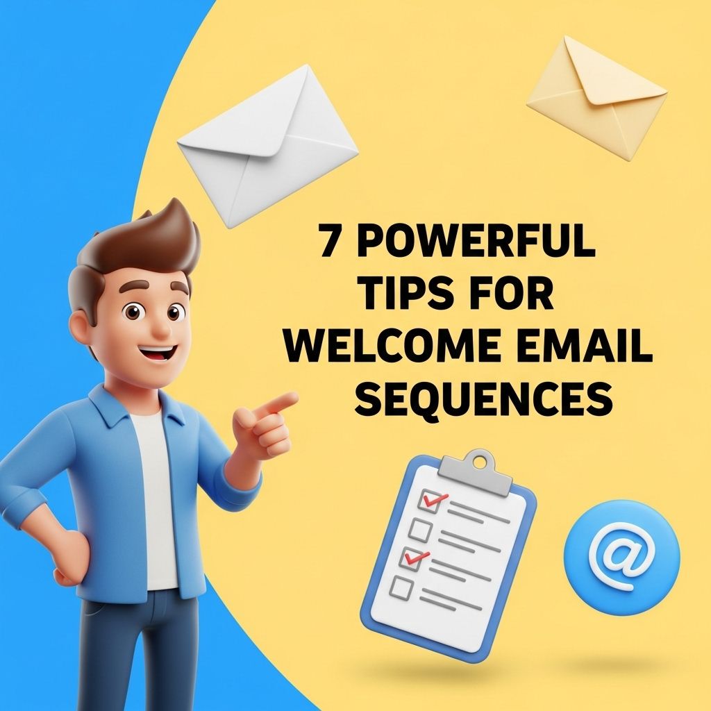 welcome email sequence tips
