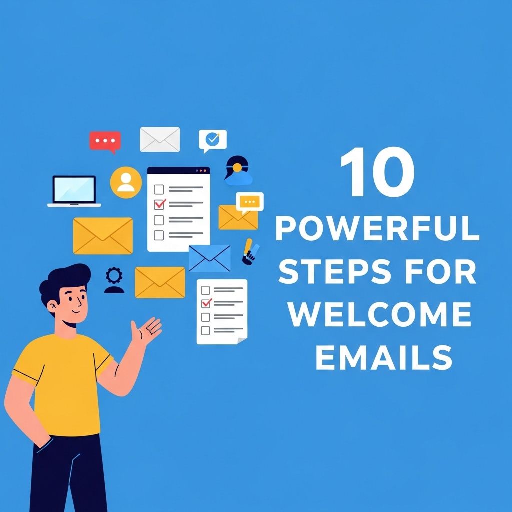 welcome email steps